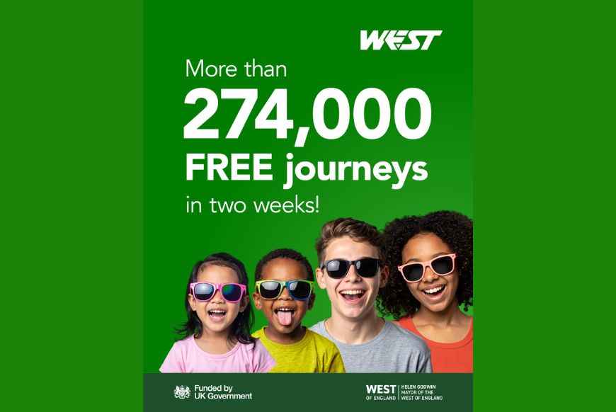 WEST 274 00 free journeys in two weeks
